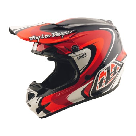 Casco TROY LEE DESIGNS GP Pro Crossover Navy/Rojo