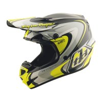 Casco TROY LEE DESIGNS GP Pro Crossover Gris/Amarillo