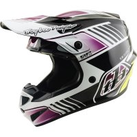 Casco TROY LEE DESIGNS GP Pro Mips Segment negro/violeta
