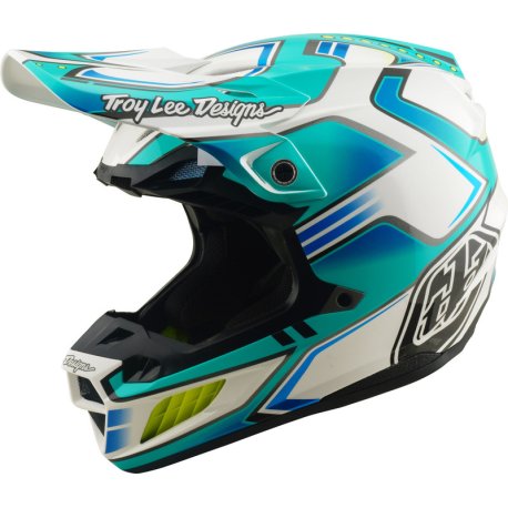 Casco TROY LEE DESIGNS SE5 Composite Mips Crest Real Teal