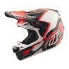 Casco TROY LEE DESIGNS SE5 Carbon Membrane Negro/Rojo