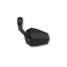 Retrovisor contrapeso de manillar HIGHSIDER pro Stealth-X5 - corto - negro - 1 pieza