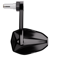 Retrovisor contrapeso de manillar HIGHSIDER pro Victory-Evo - negro - 1 pieza 301-026