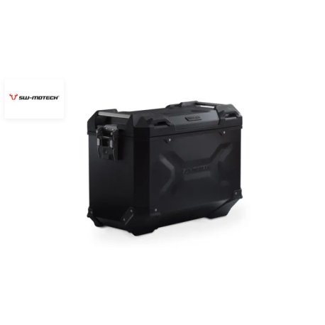Maleta lateral TRAX Adventure Black Edition (45 litros) izquierda