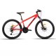 BICI 24" ALUM SUSP F/D MECANICO D/MANDO 21V ROJA VARIO JLWENTI