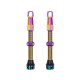 VALVULAS ALUMINIO F/V 48MM (PAR) COLOR OIL Dr.Bike