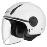casco jet smk LAMINAR BLANCO BRILLO (GL100)