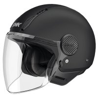 casco jet SMK LAMINAR NEGRO MATE (MA200)