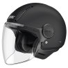 casco jet SMK LAMINAR NEGRO MATE (MA200)