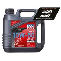Aceite de motor LIQUI MOLY Sintético 4T 10W-50 Street Race - Garrafa 4L