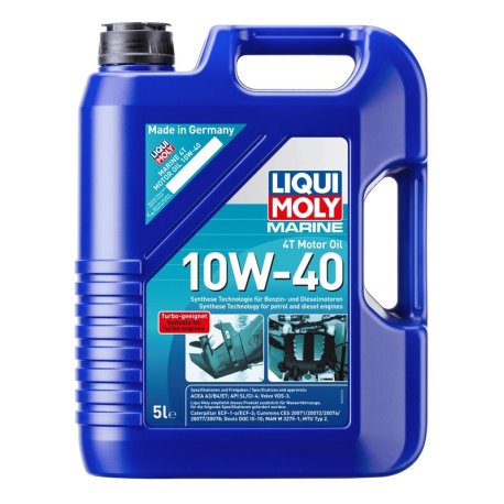 Aceite de motor LIQUI MOLY HC Sintético 4T 10W-40 Marine Garrafa 5L