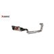 Sistema de escape completo Racing Line Street akrapovic S-Y9R13-HAPT/1 YAMAHA MT-09 ABS 2021-2024