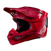 Casco Alpinestars Supertech M10 Flood Rojo