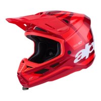 casco alpinestars S-M7 Core rojo