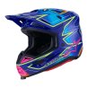 casco alpinestars sm7 cast azul-rosa