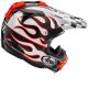 Casco ARAI MX-V EVO Flame White CONSULTANOS PROMOCIONES MEJOR PRECIO GARANTIZADO