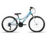 BICI 24" C/SUSPENSION CELESTE 1x7 SHIMANO
