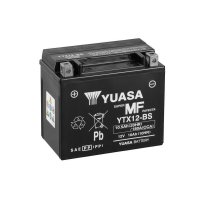 Batería YUASA YTX12-BS Combipack (con electrolito)