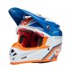 LIQUIDACION TOTAL Casco BELL Moto-9S Flex - Merchant Gloss Orange/Blue TALLA S