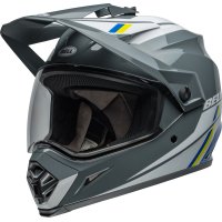 LIQUIDACION TOTAL STOCK Casco BELL MX-9 Adventure MIPS - Alpine Gloss Charcoal/Silver TALLA XL