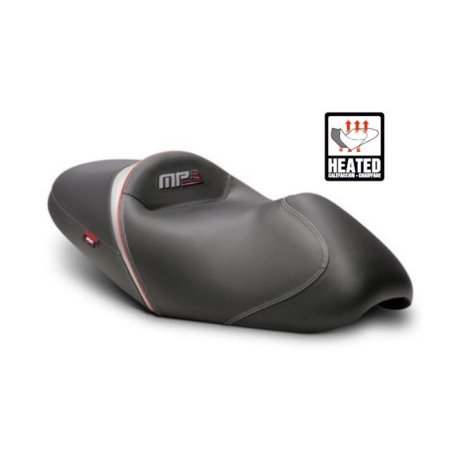 Asiento Shad confort Piaggio MP3 costura gris/azul