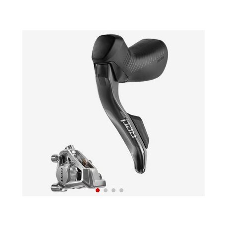 sram doblemando hidraulico flat mount red e-tap axs e1 delantero/izquierdo 950mm