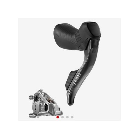 sram doblemando hidraulico flat mount red e-tap axs e1 trasero/derecho 1800mm