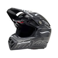 Casco BELL Moto-10 Spherical Mips - Fasthouse Raven Matte Black/White talla L