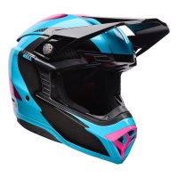 Casco BELL Moto-10 Spherical Fluid Green Pink