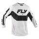 Camiseta FLY RACING Kinetic Mesh blanco-negro