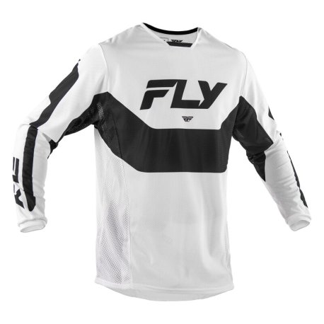 Camiseta FLY RACING Kinetic Mesh blanco-negro