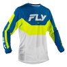 Camiseta FLY RACING Kinetic Mesh Azul Blanco Hi-Vis