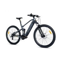 Bicicleta ebike Moma Bikes E-MTB Full Suspension 29” Pro Motor Central