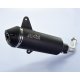 Escape Polini Maxi-scooter aluminio negro Vespa GTS 300-310 190.0073