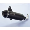 Escape Polini Maxi-scooter aluminio negro Vespa GTS 300-310 190.0073