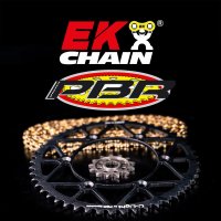 Bmw s 1000 rr Kit cadena EK/PBR 525ZVX3 Superreforzado 17/45-120 - corona Ergal Duro