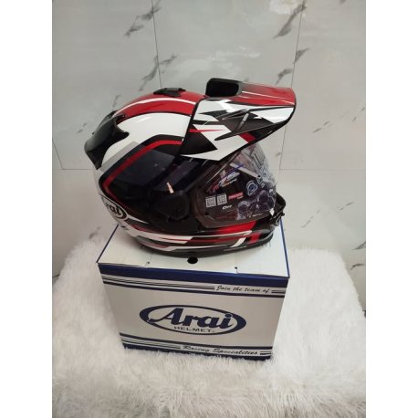 Casco ARAI TOUR-X5 Discovery rojo