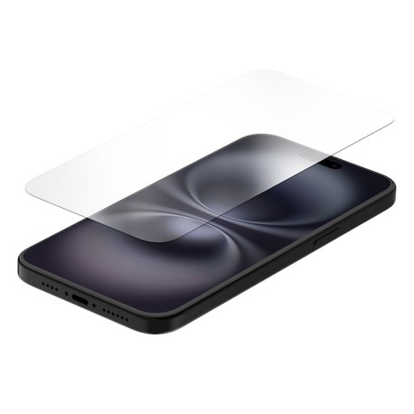 Protector de pantalla QUAD LOCK cristal templado iPhone 16 Plus