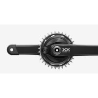 OFERTA JUNIO SOLO UNO sram biela powermeter araña xx eagle t-type q174 cl55 dub mtb wide 170 black 32t