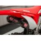 Oferta junio especial 15 aniversario Linea completa escape Yoshimura Signature RS-9T, titanio,Honda CRF450R/RX