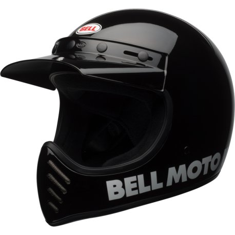 Liquidacion Casco BELL Moto-3 Classic Negro brillo