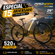 Bicicleta 29" ALUM NEGRO/BLANCO "PROWEN" PRO400 DEORE 12VEL