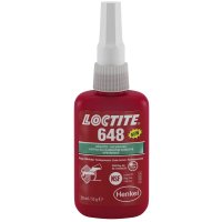 Compuesto retenedor LOCTITE 648 baja viscosidad alta resistencia Bote 50ml