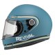 casco integral nzi revival profilo SKYBLUE&BLACK MATT
