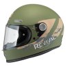 casco integral nzi revival footprint GREEN&GREY MATT