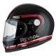 casco integral nzi revival profilo black-red
