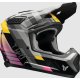 casco cross thor fleet camber gris-rosa