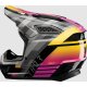 casco cross thor fleet camber gris-rosa