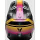 casco cross thor fleet camber gris-rosa