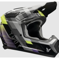 casco thor fleet camber gris-amarillo